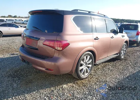 2012 Infiniti Qx56 from USA, damaged, VIN JN8AZ2NF4C9516014